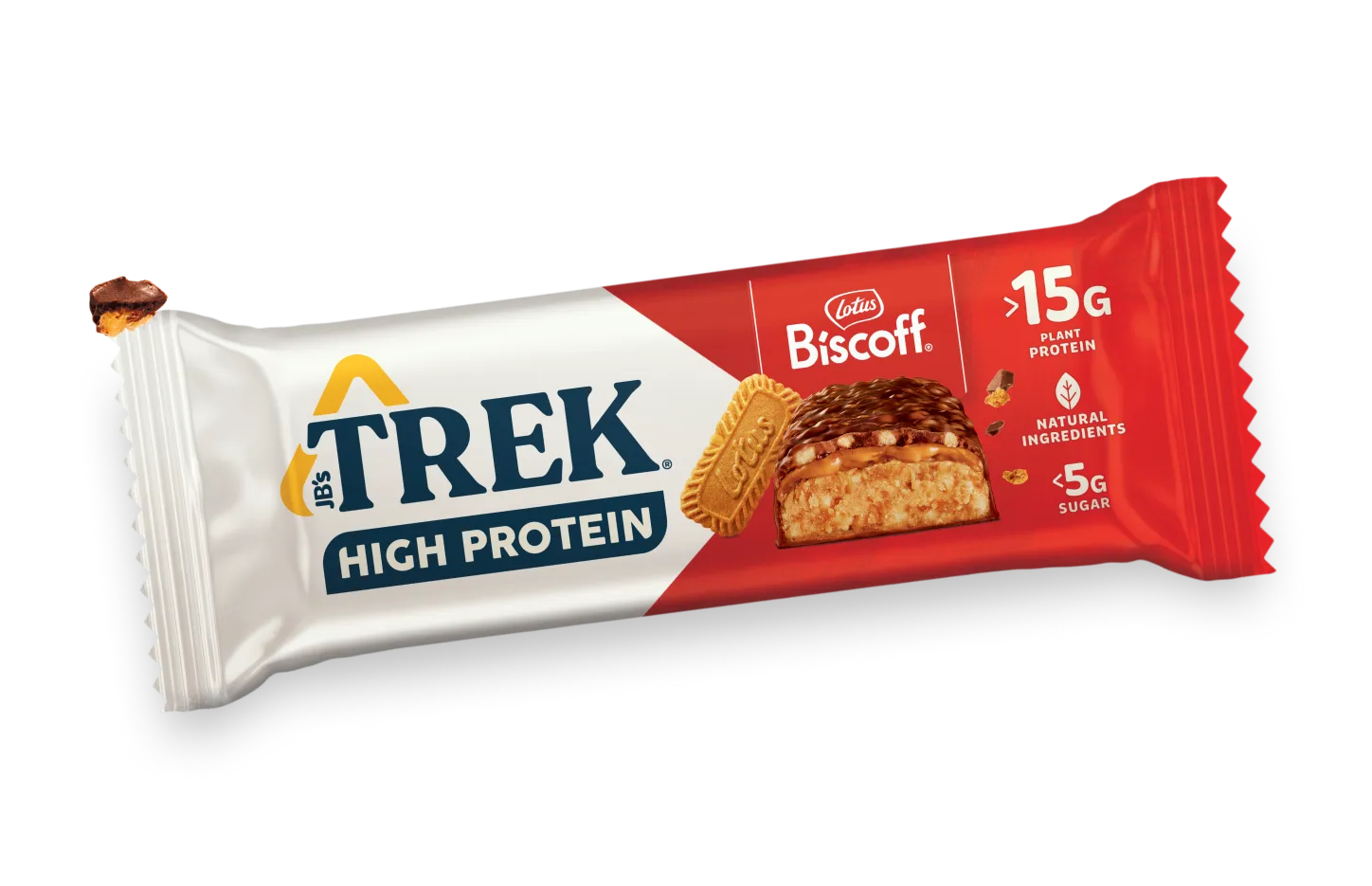 Trek Bar - High Protein - Lotus Biscoff