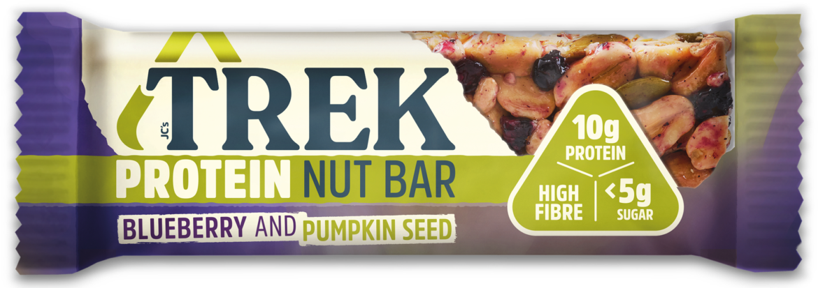 TREK Blueberry & Pumpkin Seed Protein Nut Bar